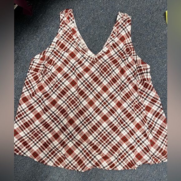NEW Torrid Plaid Sleeveless Top - Size 18/20(2) - Picture 2 of 3